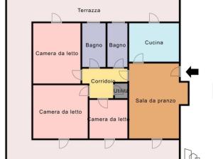 Prodej bytu 4+1, Via Umbria, 65015 Montesilvano PE, Itálie, 130 m2