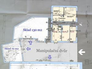 Prodej výrobních prostor, Zdice, Čs. armády, 1400 m2