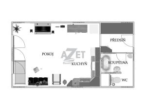 Pronájem bytu 1+kk, Orlová - Lutyně, F. S. Tůmy, 32 m2