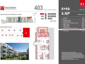 Prodej bytu 4+kk, Olomouc - Nová Ulice, Třída Jiřího Pelikána, 98 m2