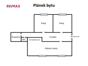 Pronájem bytu 3+kk, Praha - Zličín, Hrozenkovská, 75 m2