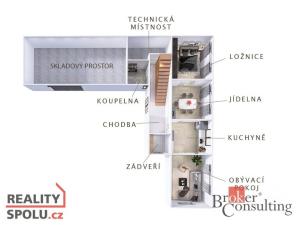 Prodej rodinného domu, Bouzov - Podolí, 164 m2