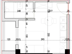 Prodej bytu 1+kk, Drač, Albánie, 31 m2