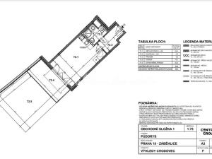 Pronájem bytu 1+kk, Praha - Chodov, Měchnovská, 36 m2