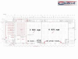 Pronájem výrobních prostor, Plzeň - Skvrňany, U Nové Hospody, 19555 m2