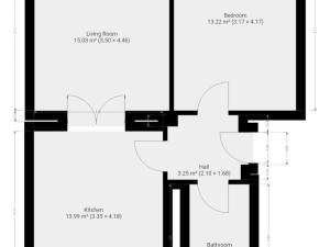 Pronájem bytu 2+1, Praha - Komořany, Krupná, 55 m2