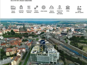 Pronájem kanceláře, Brno, Nové sady, 1500 m2