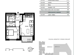 Prodej bytu 2+kk, Brno, třída Generála Píky, 52 m2