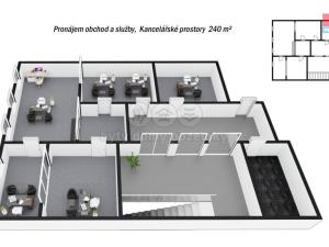 Prodej obchodního prostoru, Svitavy - Město, náměstí Míru, 300 m2