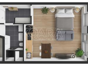 Pronájem bytu 1+kk, Praha - Hloubětín, Kbelská, 34 m2