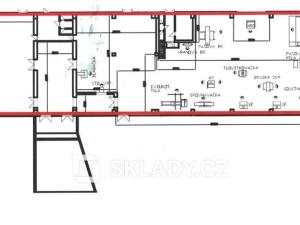 Pronájem skladu, Třebíč, 1075 m2