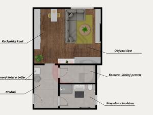 Prodej bytu 1+kk, Plzeň, Sladkovského, 42 m2