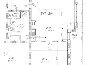 Pronájem bytu 3+kk, Jirny, Vilová, 83 m2