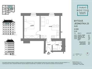 Prodej bytu 2+kk, Praha - Žižkov, Tachovské náměstí, 41 m2