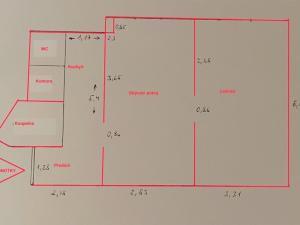 Pronájem bytu 2+kk, Praha - Žižkov, Žerotínova, 51 m2