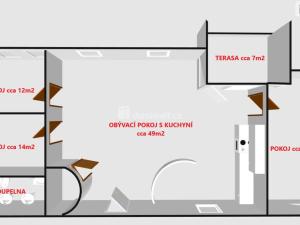 Pronájem bytu 4+kk, Břeclav, Smetanovo nábřeží, 100 m2