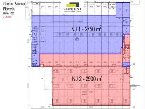 Pronájem skladu, Liberec - Liberec VI-Rochlice, Doubská, 2750 m2