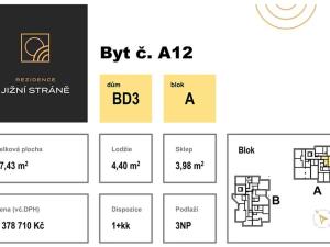 Prodej bytu 1+kk, Olomouc, Leopolda Pospíšila, 39 m2