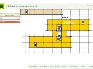 Pronájem kanceláře, Ostrava, Na Rovince, 1300 m2