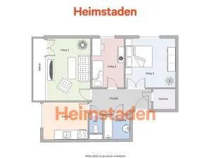 Pronájem bytu 3+1, Karviná - Nové Město, Závodní, 69 m2