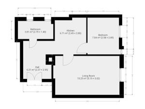 Pronájem bytu 2+kk, Praha - Holešovice, V háji, 38 m2