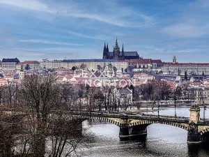 Pronájem bytu 4+kk, Praha - Nové Město, Masarykovo nábřeží, 110 m2