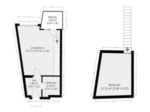 Pronájem bytu 2+kk, Praha - Libeň, U libeňského pivovaru, 45 m2