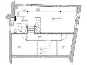 Pronájem bytu 3+1, Říčany, U Mlýna, 108 m2