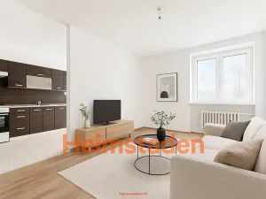Pronájem bytu 2+kk, Ostrava - Poruba, Havlíčkovo náměstí, 48 m2