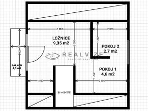 Prodej chaty, Hluboká nad Vltavou, Bašta Bezdrev, 62 m2