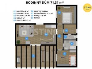 Prodej rodinného domu, Těrlicko, Na Babí Hoře, 72 m2