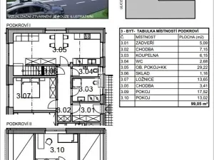 Prodej bytu 4+kk, Grygov, Týnecká, 99 m2