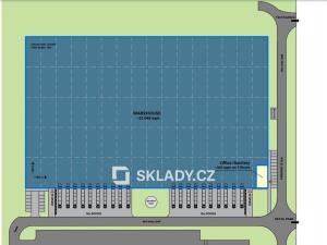 Pronájem skladu, Ústí nad Labem, 2500 m2