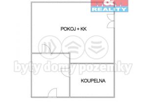 Pronájem bytu 1+kk, Havířov - Město, Dělnická, 22 m2