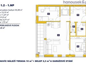 Prodej bytu 3+kk, Vrchlabí, Pražská, 78 m2