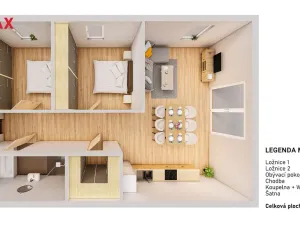 Prodej bytu 3+kk, Mutěnice, 76 m2