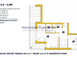 Prodej bytu 2+kk, Vrchlabí, Pražská, 55 m2