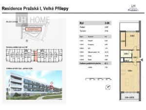 Prodej bytu 2+kk, Velké Přílepy, 67 m2