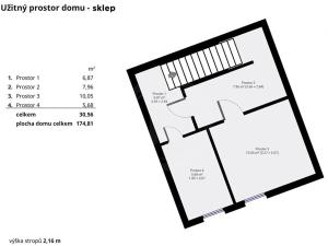 Prodej rodinného domu, Besednice, Školní, 180 m2