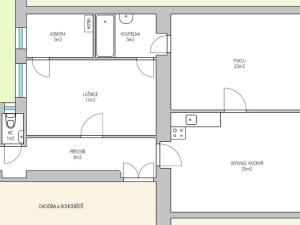 Pronájem bytu 3+kk, Plzeň - Jižní Předměstí, Klatovská třída, 84 m2