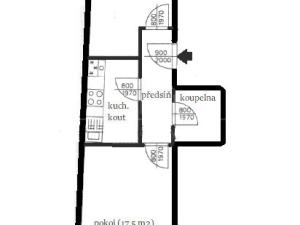 Prodej bytu 2+kk, Městec Králové, 47 m2