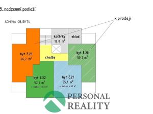 Prodej bytu 2+kk, Lázně Kynžvart, Královské svahy, 50 m2