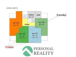 Prodej bytu 2+kk, Lázně Kynžvart, Královské svahy, 50 m2