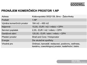 Pronájem obchodního prostoru, Brno, Královopolská, 450 m2