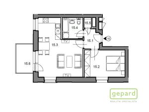 Pronájem bytu 2+kk, Praha - Hostivař, Rychtáře Petříka, 49 m2