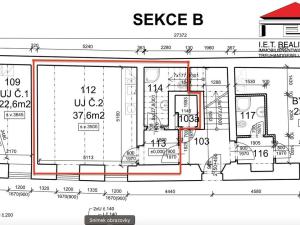 Prodej bytu 1+kk, Brno - Zábrdovice, Cejl, 37 m2