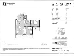 Pronájem bytu 3+kk, Praha - Modřany, Zlochova, 100 m2