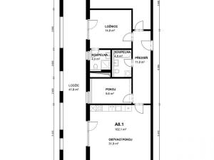 Prodej bytu 4+kk, Praha - Střížkov, Střížkovská, 143 m2