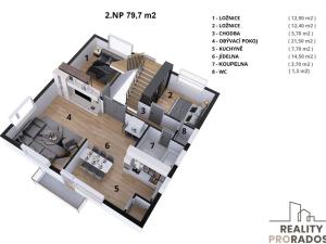 Prodej vícegeneračního domu, Křtiny, 294 m2