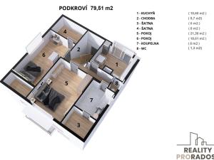 Prodej vícegeneračního domu, Křtiny, 294 m2